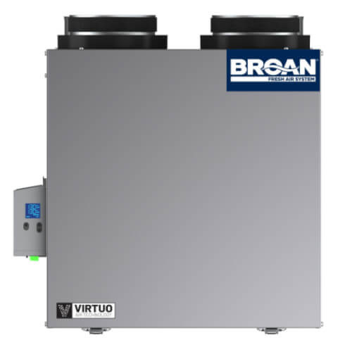 Main product image of 110 CFM AI Series Heat Recovery Ventilator w/ Top Ports (68% Efficiency)