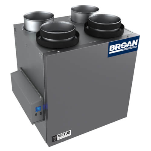 Main product image of 110 CFM AI Series Heat Recovery Ventilator w/ Top Ports (68% Efficiency)