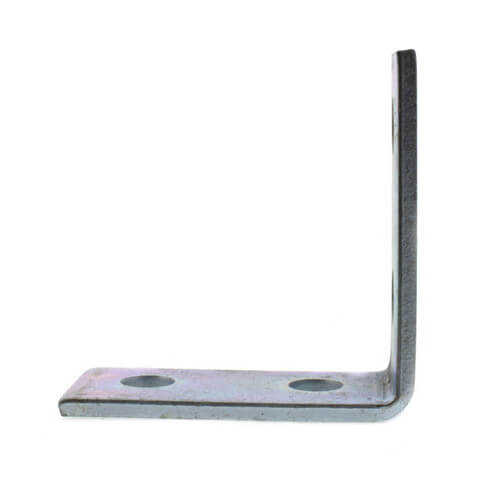 4 Hole Corner Angle Fitting, 9/16" (Zinc)