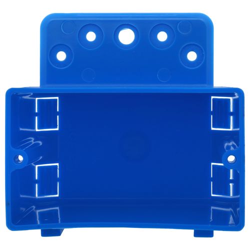 Main product image of Single-Gang New-Work Outlet Box w/ Mounting Bracket, 18 Cubic Inch
