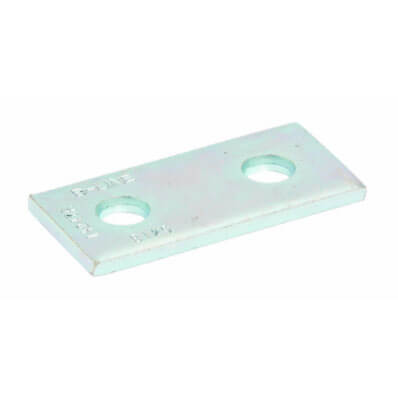 2 Hole Splice Plate, 9/16" (Zinc)