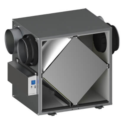 Main product image of 130 CFM AI Series Energy Recovery Ventilator w/ Side Ports (67% Efficiency)