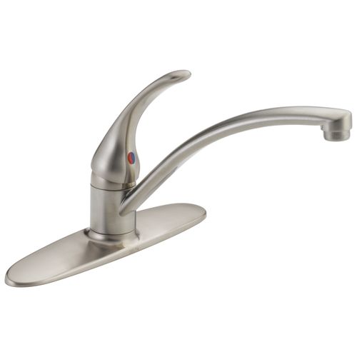 Main product image of Foundations 1 Handle Kitchen Faucet (Stainless), B1310LF-SS