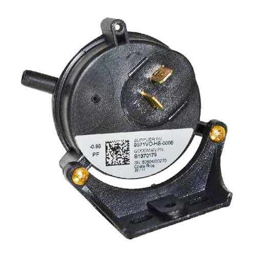 B1370179 GoodmanAmana B1370179 Pressure Switch, ()0.75PF