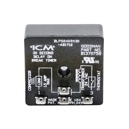 Main product image of Time Delay Relay (30 sec), B1370758