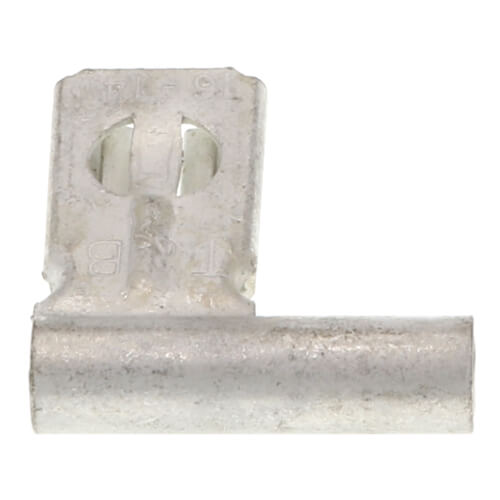 Main product image of 0.58" x 0.62" Non-Insulated 90-Degree Flag Female Disconnect, 0.250" x 0.32" Tab, 16-14 AWG
