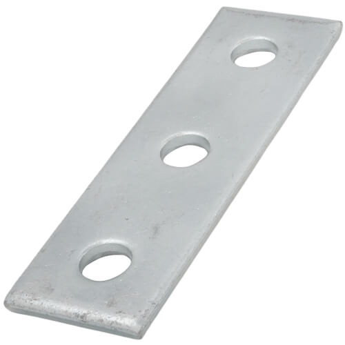 Main product image of 3 Hole Splice Plate, 9/16" (Zinc)