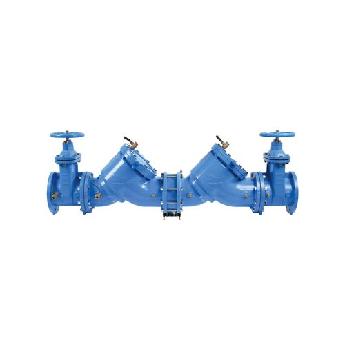 Main product image of 8" LF909M1-NRS-FS Cast Iron Reduced Pressure Zone Backflow Preventer Assembly, NRS Shutoff, w/ Backflow Flood Sensor