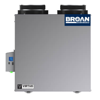 Main product image of 160 CFM AI Series Energy Recovery Ventilator w/ Top Ports (67% Efficiency)