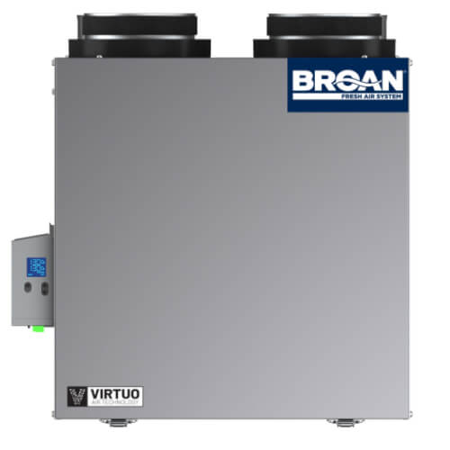 Main product image of 160 CFM AI Series Heat Recovery Ventilator w/ Top Ports (68% Efficiency)