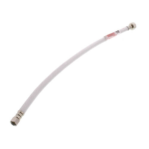 Main product image of 20" Reinforced Vinyl Braided Hose Faucet Supply Connector (3/8" Compression x 1/2" FIP)