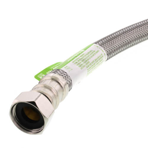 B1H24 Fluidmaster B1H24 3/4" FIP NoBurst Braided Hose Water Heater Connector (24" Length)