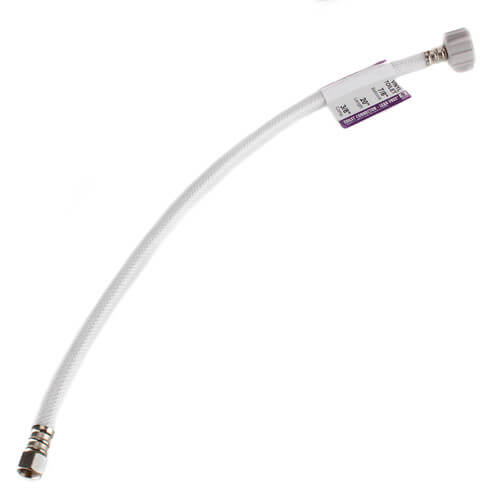 Main product image of 20" Reinforced Vinyl Toilet Supply Connector (3/8" Compression x 7/8" Ballcock)
