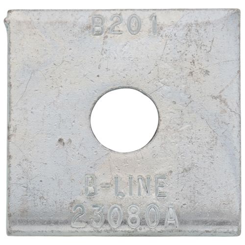 Main product image of Zinc Square Washer (7/16" Hole, 3/8" Bolt)
