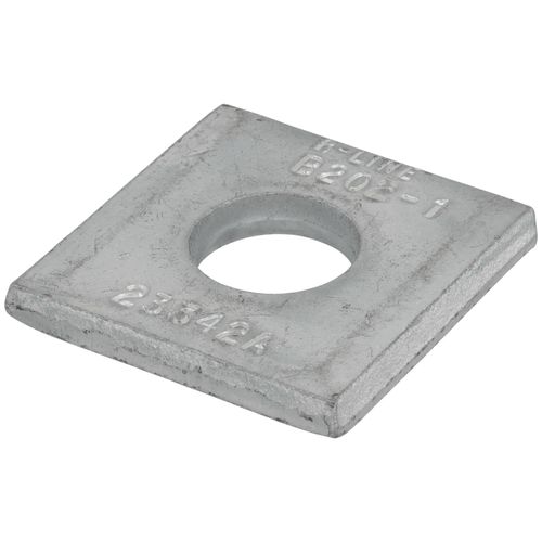 Main product image of Zinc Square Washer (11/16" Hole, 5/8" Bolt)