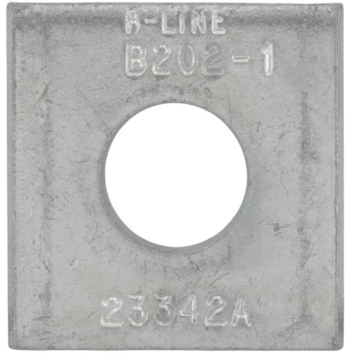 Main product image of Zinc Square Washer (11/16" Hole, 5/8" Bolt)