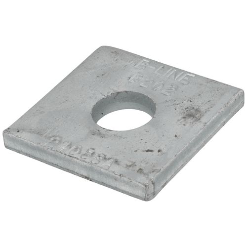 Main product image of Zinc Square Washer (9/16" Hole, 1/2" Bolt)