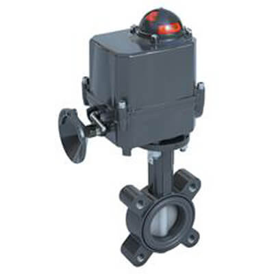 Main product image of 4" 2-Way Normally Closed Industrial Butterfly Valve, 2-Position, 120V (175 PSI)