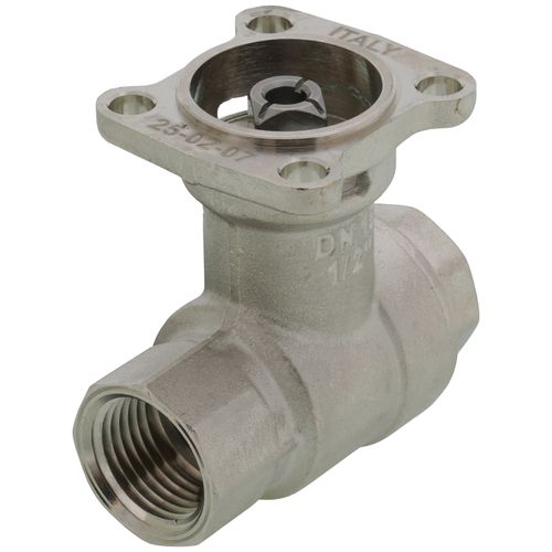 Main product image of 1/2" B2 Series, 2-Way Characterized Control Brass Valve w/ Stainless Steel Ball & Stem (3.0 Cv)