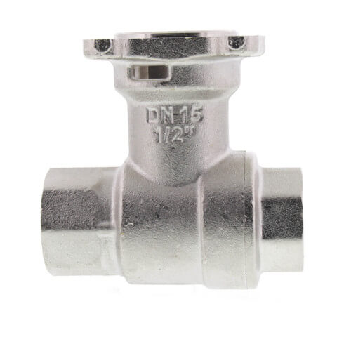 Main product image of 1/2" B2 Series, 2-Way Characterized Control Brass Valve w/ Stainless Steel Ball & Stem (4.7 Cv)