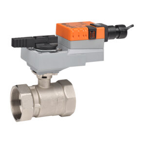 Main product image of 3/4" B2 Series, 2-Way Characterized Control Valve w/ Non-Spring Return Actuator (24V)