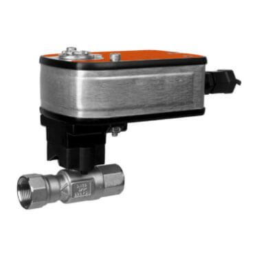 Main product image of 1" B2 Series, 2-Way S.S Normally Closed Characterized Control Valve w/ Spring Return Actuator and Motor - Cv Rating (11.6)