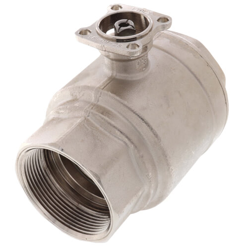 Main product image of 2" B2 Series, 2-Way Characterized Control Brass Valve w/ Stainless Steel Ball & Stem (240.0 Cv)