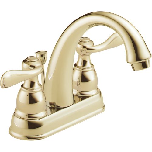 Main product image of Windemere 2 Handle Centerset Bathroom Faucet (Polished Brass), B2596LF-PB