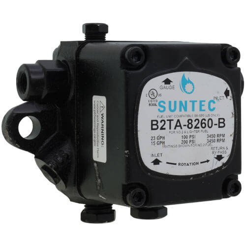 B2TA-8260B - Suntec B2TA-8260B - Two Stage Oil Pump (3450 RPM, 23 GPH)