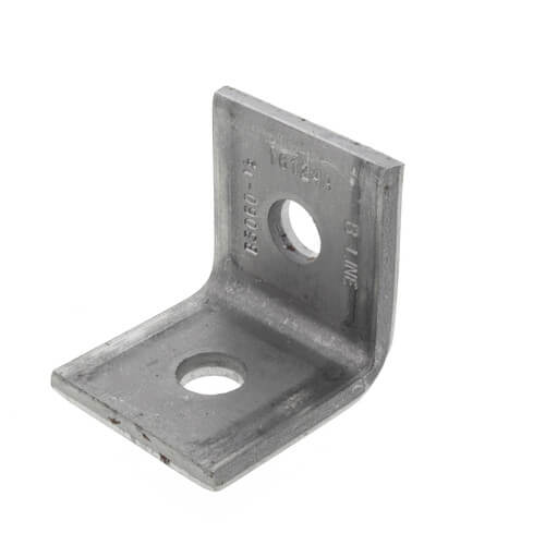 2 Hole Side Beam Angle Clip, 9/16" (Plain)