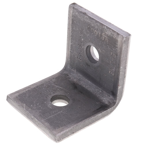 2 Hole Side Beam Angle Fitting, 7/16" (Plain)