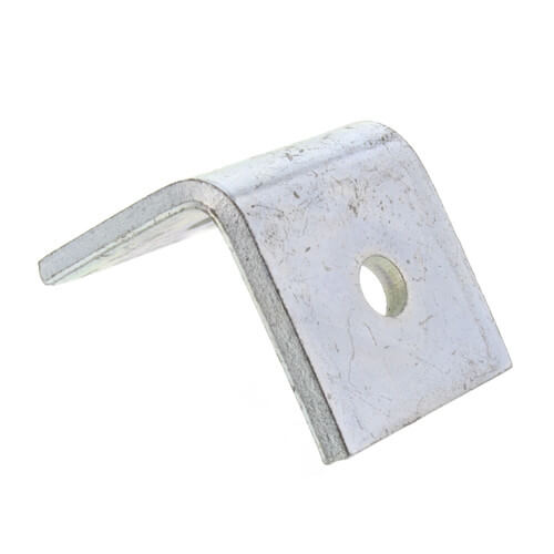 2 Hole Side Beam Angle Clip, 7/16" (Zinc)