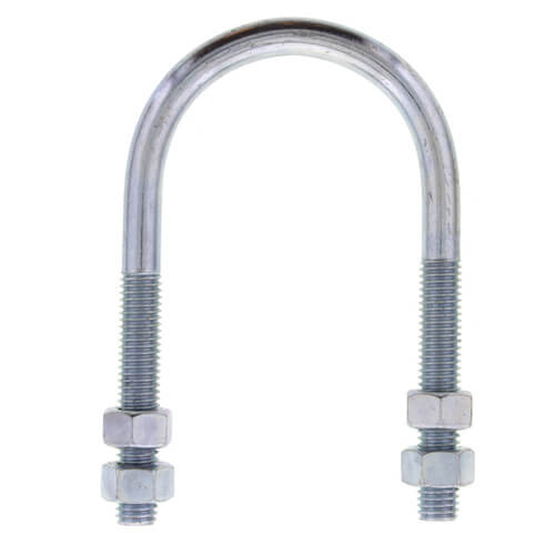 Main product image of 2-1/2" Standard U-Bolt (Zinc Plated)