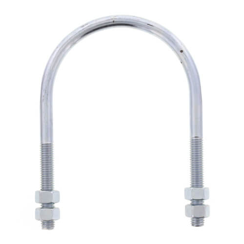 Main product image of 4" Standard U-Bolt (Zinc Plated)