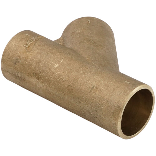 B34545L Nibco B34545L 1" Cast Copper DWV Wye, Lead Free (749LF)