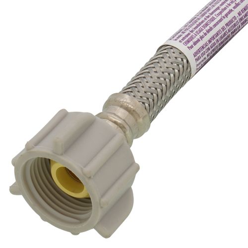 Main product image of B3T20 20" Braided Stainless Steel Hose Toilet Connector (1/2" Compression x 7/8" Ballcock)