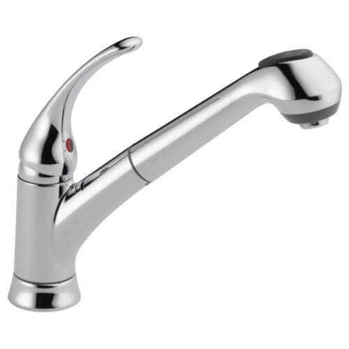 Main product image of Foundations Single Handle Pull-Out Kitchen Faucet, B4310LF