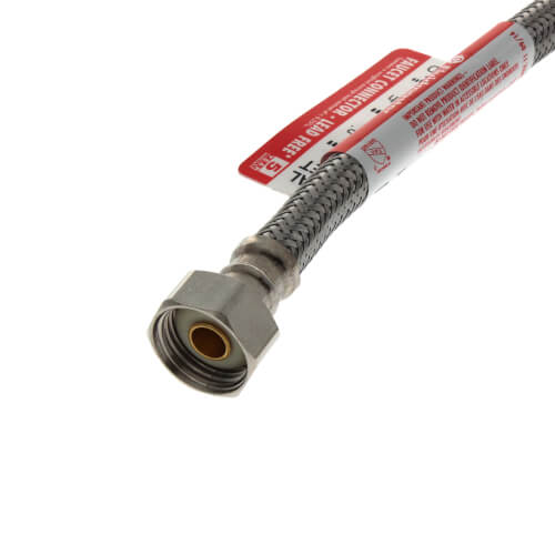 B4F12U Fluidmaster B4F12U 12" Universal Braided Hose Faucet Water