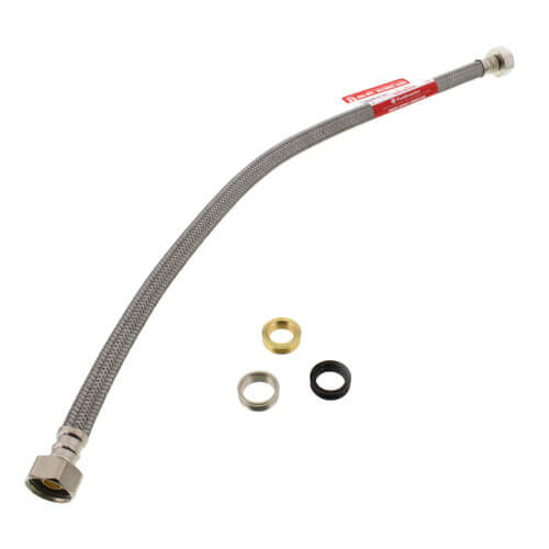 B4F20U Fluidmaster B4F20U 20" Universal Braided Hose Faucet Water