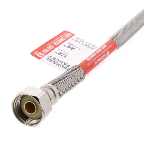 Main product image of 24" Universal Braided Hose Faucet Water Supply Connector