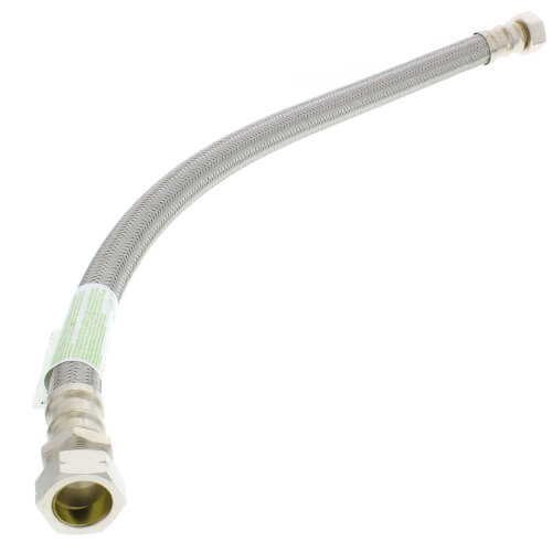 B4H24 Fluidmaster B4H24 3/4" FIP x 3/4" Comp NoBurst Braided Hose