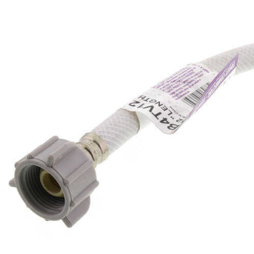 Main product image of 12" Reinforced Vinyl Toilet Supply Connector (1/2" F.I.P. x 7/8" Ballcock)