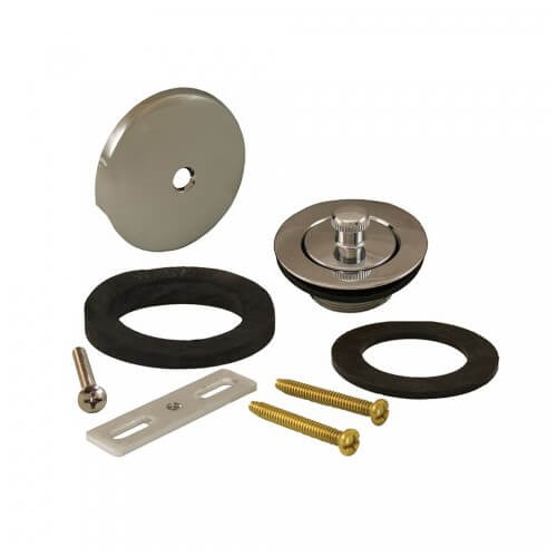 Main product image of 1-1/2" CP Friction Lift, 1-Hole Bath Waste Conversion Kit