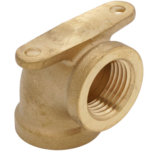 B55100LF Jones Stephens B55100LF 1/2" FxF Cast Brass 90° Drop Ear