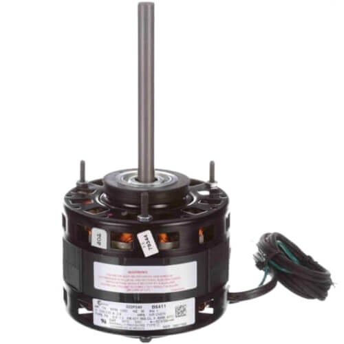 Main product image of 5-5/8" Single Shaft Open Fan/Blower Motor (208-230V, 1050 RPM, 3-Speed)
