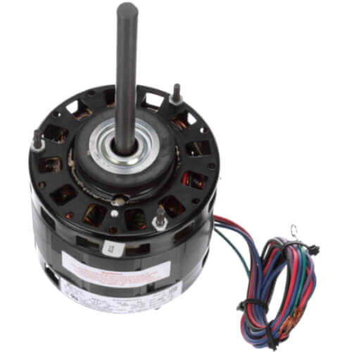 Main product image of 5" 3-Speed Single Shaft Open Fan/Blower Motor (208-230V, 1050 RPM)