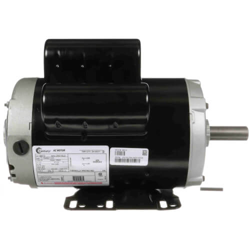Main product image of 5 HP 230v Air Compressor Motor, 1 PH, 3600 RPM, 56HZ Frame, ODP