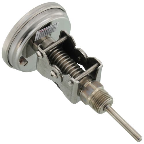 Main product image of B836, 3" Dial, 2-1/2" Adjustable Angle Bimetal Thermometer with Recal (0-Degree (F) to 200-Degree (F) & -20-Degree (C) to 95-Degree (C))