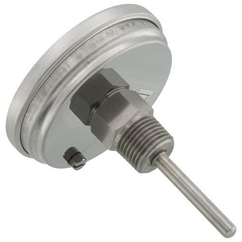 Main product image of B836, 3" Dial, 2-1/2" Adjustable Angle Bimetal Thermometer with Recal (0-Degree (F) to 250-Degree (F) & -20-Degree (C) to 120-Degree (C))
