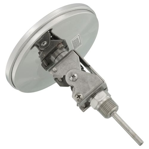 Main product image of B856, 5" Dial, 2-1/2" Adjustable Angle Bimetal Thermometer with Recal (0-Degree (F) to 200-Degree (F) & -20-Degree (C) to 95-Degree (C))